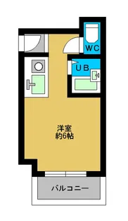 パークヒル塚本【1階】の間取り