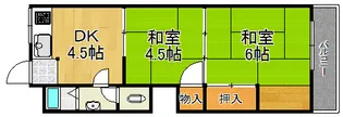 佐々木コーポ【4階】の間取り