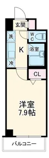 ジェンティール・コート【3階】の間取り