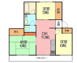 ロイヤルサイト【3階】の間取り