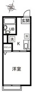シティハイムスカイハイツ【2階】の間取り