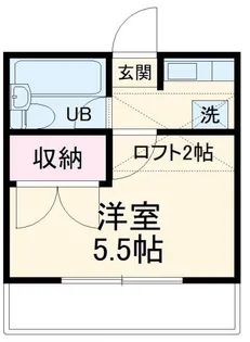 メゾン・ド・ラメール宮前II【1階】の間取り