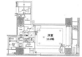 moderno torre sho-to モデルノトッレ松濤【8階】の間取り