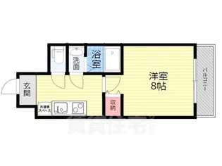 ダイワール宝塚【2階】の間取り