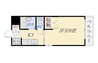 ヴィラ・ヴェルデ【2階】の間取り