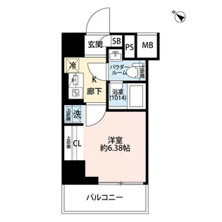 プレール・ドゥーク川口並木【2階】の間取り