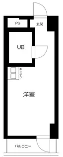 トップルーム品川【3階】の間取り