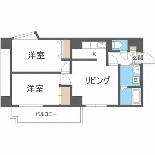 シルキーU6・1【4階】の間取り