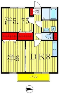 シャルマン ヴィラ【2階】の間取り