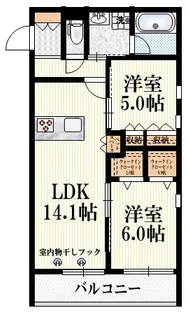 キルシュ ブリューテ 2【2階】の間取り