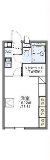 レオパレス慶【1階】の間取り