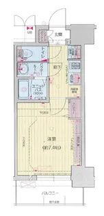 プレリス太閤通セルシア【13階】の間取り