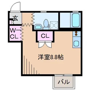 アーバンレオ横浜菊名II【1階】の間取り