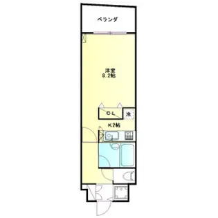 タウンハウス日吉アネックス【2階】の間取り