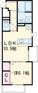 ブランヌーボー【2階】の間取り