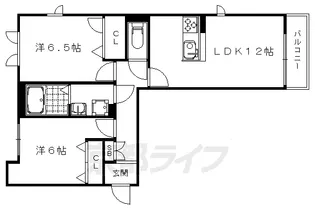 clochette arbre【2階】の間取り