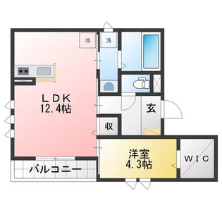 Fontana Doro【2階】の間取り