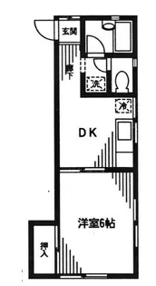 ユーハイム【2階】の間取り