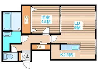 松下ビル【1階】の間取り