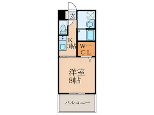 Melton(メルトン)【6階】の間取り