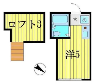 シャンテ青砥【2階】の間取り