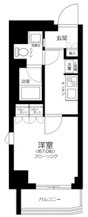 Live Casa両国II【2階】の間取り