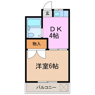 ヒルズ池下【1階】の間取り