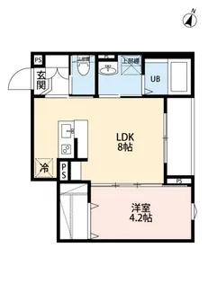 robot home 亥鼻II【2階】の間取り