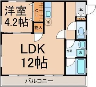 菜の花III【3階】の間取り