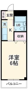 Dエスト東野【2階】の間取り