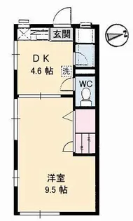 コーポあすなろ【2階】の間取り