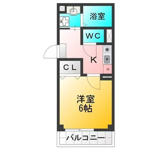 武蔵関パークマンションII【1階】の間取り