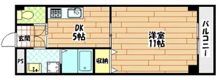 フィールライフ春日【1階】の間取り