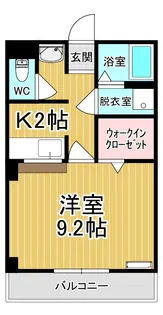 RandR(アールアンドアール)【3階】の間取り