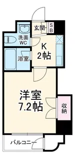 ルミエール湘南【4階】の間取り