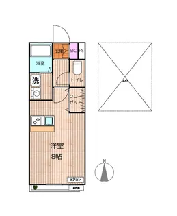Win2【2階】の間取り