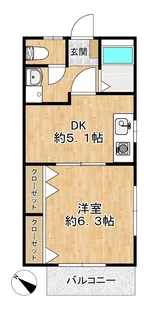 テリーハウス【1階】の間取り