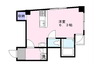 プラザ横井【4階】の間取り