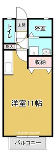 ソレイユUSJ【1階】の間取り