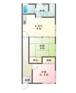 コーポいとう【1階】の間取り
