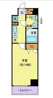 プレール・ドゥーク東雲【4階】の間取り