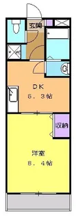 グリーンツリー【1階】の間取り