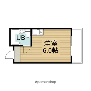 イーストビル【7階】の間取り