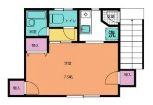 神奈川県小田原市東町2【アパート】の間取り
