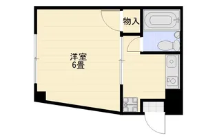 コーポ種子田【4階】の間取り
