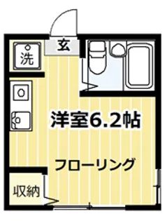 ウインズ鵠沼石上【1階】の間取り