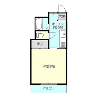 コーポ高松【2階】の間取り