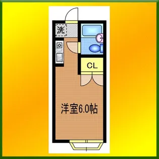 アビタシオン【2階】の間取り