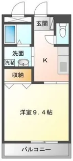 神奈川県小田原市中曽根【マンション】の間取り
