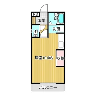 レジデンス秋山【1階】の間取り